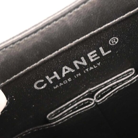 Chanel Black Lambskin Delivery Cutout 2way Handbag 186776 - Picture 8 of 10